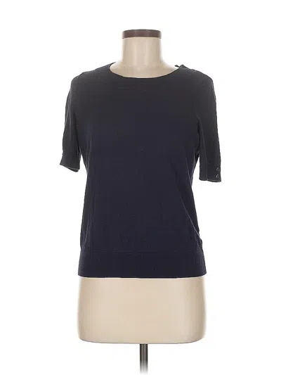 Pre-owned Talbots Cardigan Sweater In Blue