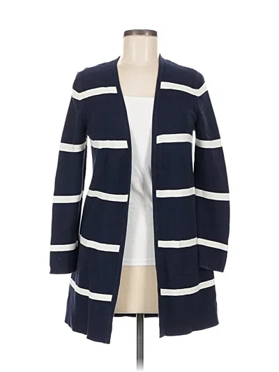 Pre-owned Talbots Cardigan Sweater In Blue