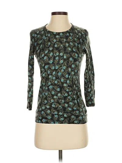 Pre-owned Talbots Cardigan Sweater In Blue