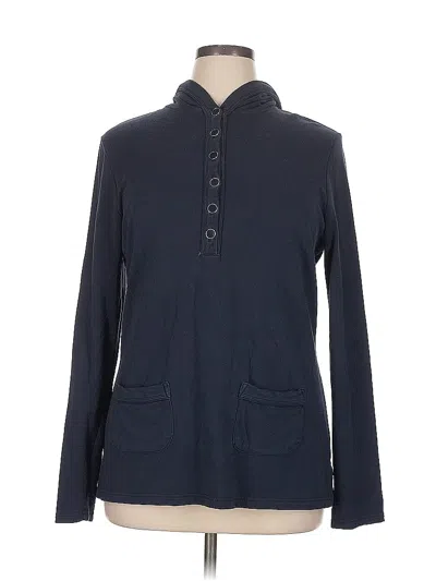 Pre-owned Talbots Cardigan Sweater In Blue