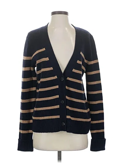Pre-owned Talbots Cardigan Sweater In Blue