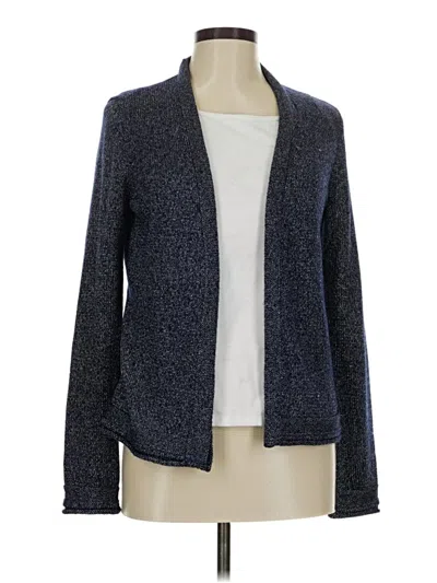 Pre-owned Talbots Cardigan Sweater In Blue