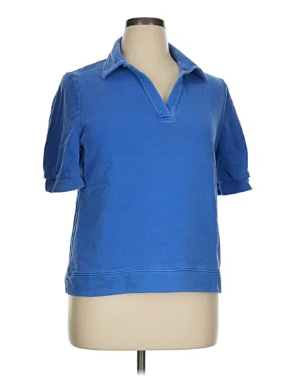 Pre-owned Talbots Cardigan Sweater In Blue