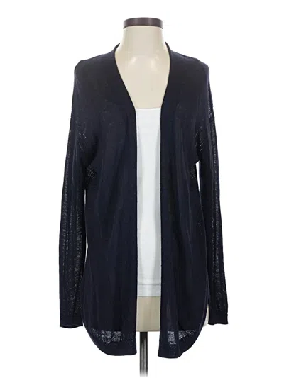Pre-owned Talbots Cardigan Sweater In Blue