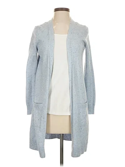 Pre-owned Talbots Cardigan Sweater In Blue