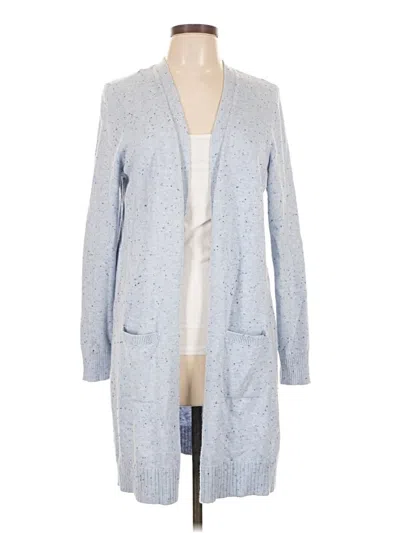 Pre-owned Talbots Cardigan Sweater In Blue