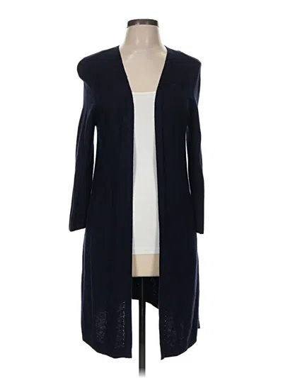 Pre-owned Talbots Cardigan Sweater In Blue