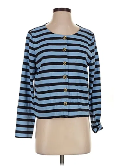 Pre-owned Talbots Cardigan Sweater In Blue
