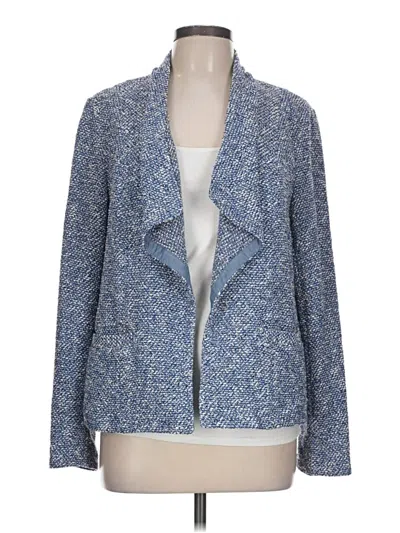Pre-owned Talbots Cardigan Sweater In Blue