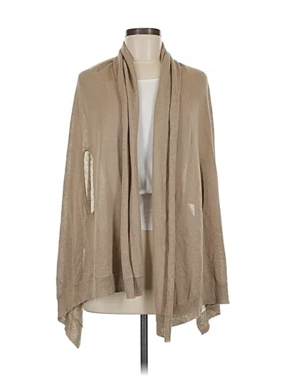 Pre-owned Talbots Cardigan Sweater In Brown