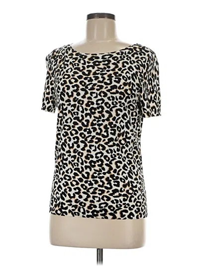 Pre-owned Talbots Cardigan Sweater In Brown