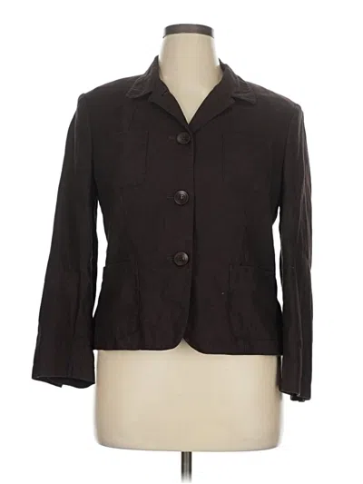 Pre-owned Talbots Cardigan Sweater In Brown