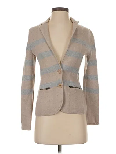 Pre-owned Talbots Cardigan Sweater In Brown