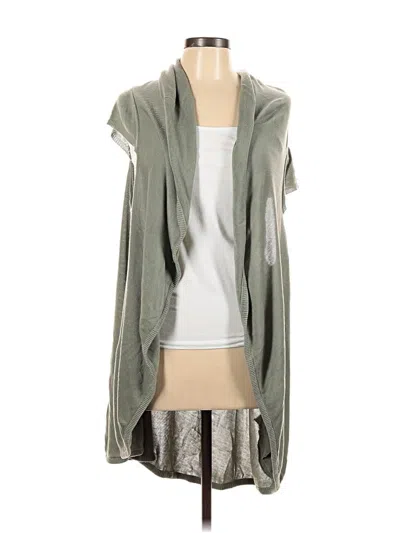 Pre-owned Talbots Cardigan Sweater In Gray