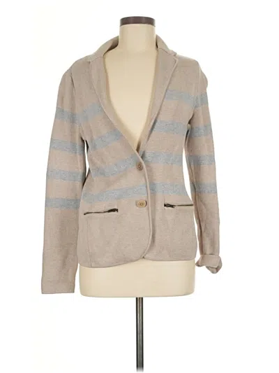 Pre-owned Talbots Cardigan Sweater In Gray