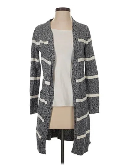 Pre-owned Talbots Cardigan Sweater In Gray