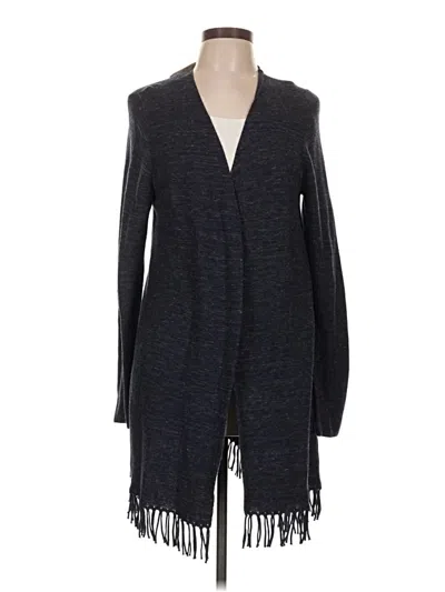 Pre-owned Talbots Cardigan Sweater In Gray