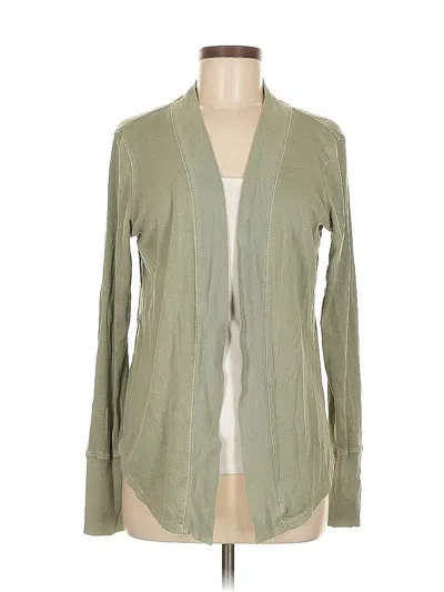 Pre-owned Talbots Cardigan Sweater In Green