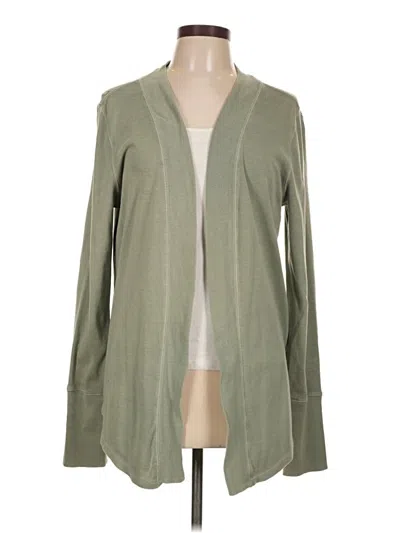 Pre-owned Talbots Cardigan Sweater In Green
