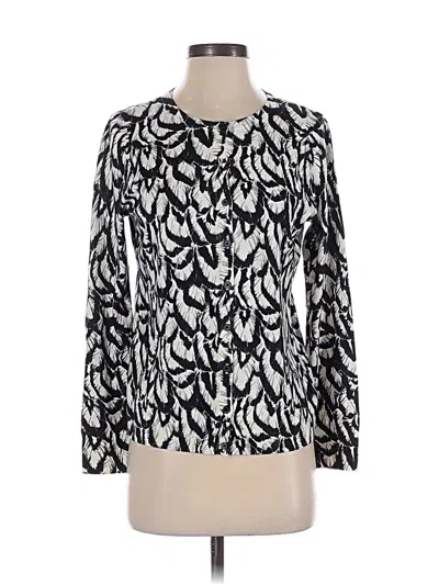 Pre-owned Talbots Cardigan Sweater In Ivory