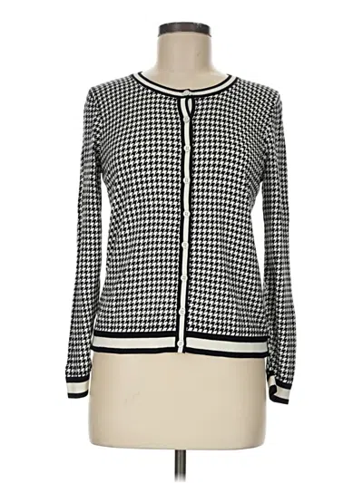 Pre-owned Talbots Cardigan Sweater In Ivory