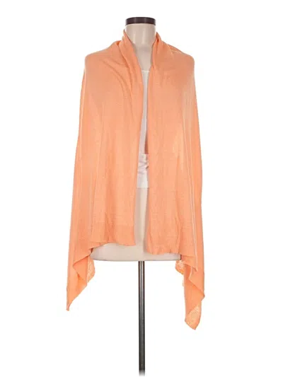 Pre-owned Talbots Cardigan Sweater In Orange