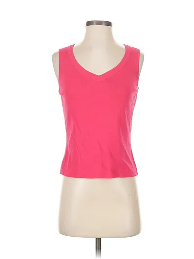 Pre-owned Talbots Cardigan Sweater In Pink