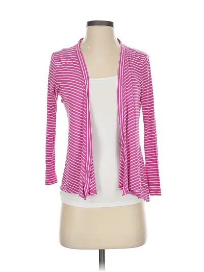 Pre-owned Talbots Cardigan Sweater In Pink