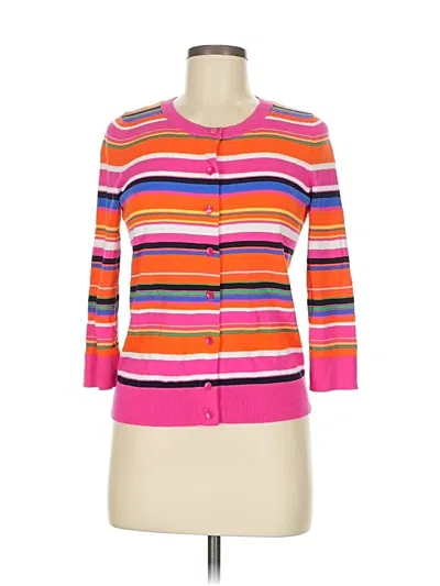 Pre-owned Talbots Cardigan Sweater In Pink