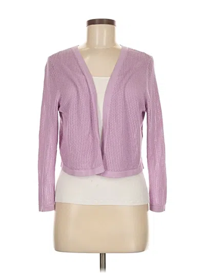 Pre-owned Talbots Cardigan Sweater In Pink