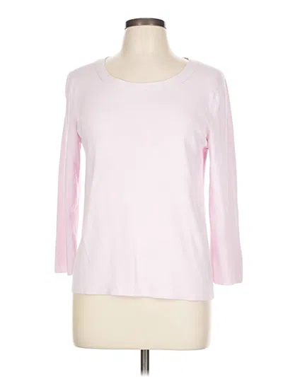 Pre-owned Talbots Cardigan Sweater In Pink