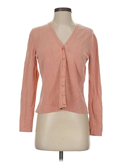 Pre-owned Talbots Cardigan Sweater In Pink