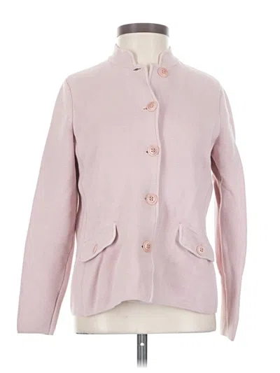 Pre-owned Talbots Cardigan Sweater In Pink