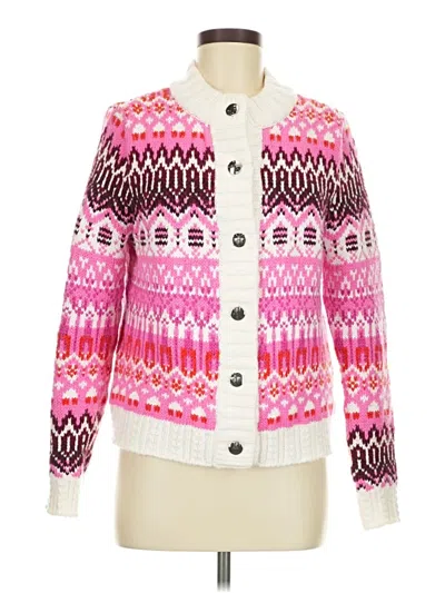 Pre-owned Talbots Cardigan Sweater In Pink