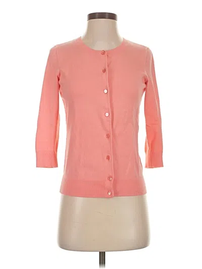 Pre-owned Talbots Cardigan Sweater In Pink