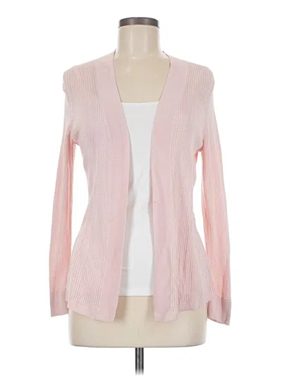 Pre-owned Talbots Cardigan Sweater In Pink