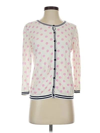 Pre-owned Talbots Cardigan Sweater In Pink