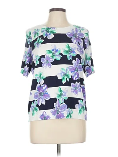 Talbots Cardigan Sweater In Purple