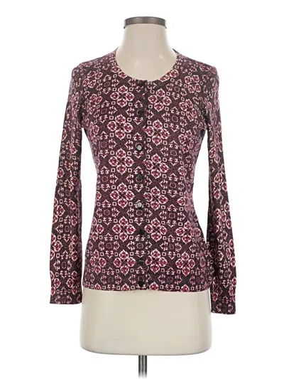 Pre-owned Talbots Cardigan Sweater In Purple