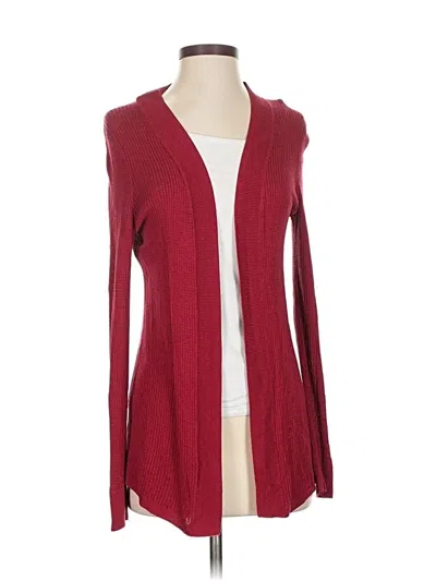 Pre-owned Talbots Cardigan Sweater In Red