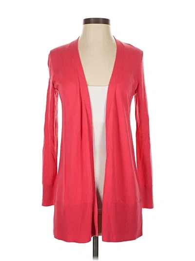 Talbots Cardigan Sweater In Red