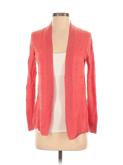 Pre-owned Talbots Cardigan Sweater In Red
