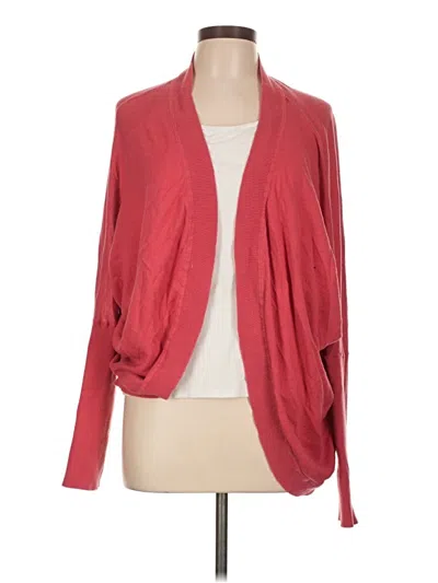 Pre-owned Talbots Cardigan Sweater In Red