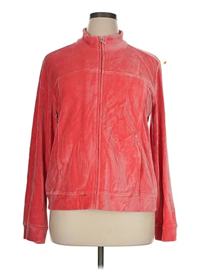 Pre-owned Talbots Cardigan Sweater In Red
