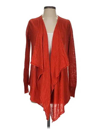 Pre-owned Talbots Cardigan Sweater In Red