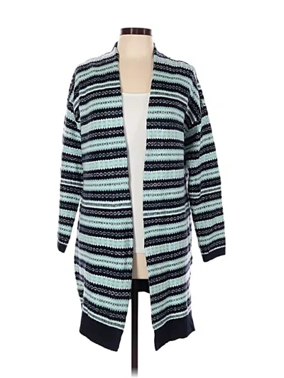 Pre-owned Talbots Cardigan Sweater In Teal