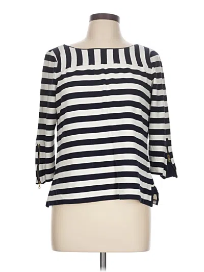 Pre-owned Talbots Cardigan Sweater In White