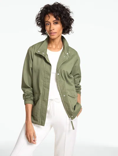 Talbots Cargo Jacket - Sagebrush - Large  In Brown