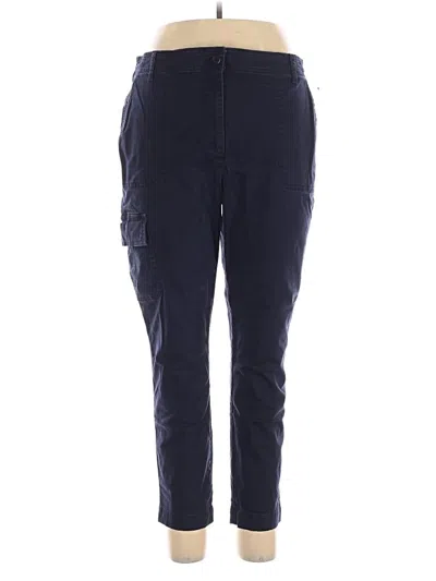 Pre-owned Talbots Cargo Pants In Blue