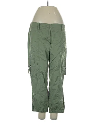 Pre-owned Talbots Cargo Pants In Green